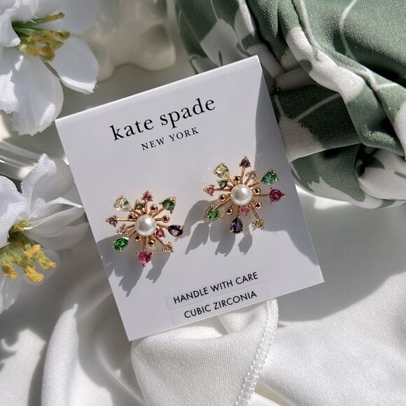 Kate Spade Bloom In Color Studs - Picture 4 of 4